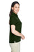 Core 365 78181 Womens Origin Performance Moisture Wicking Short Sleeve Polo Shirt Forest Green Model Side