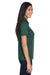 Core 365 78181P Womens Origin Performance Moisture Wicking Short Sleeve Polo Shirt w/ Pocket Forest Green Model Side