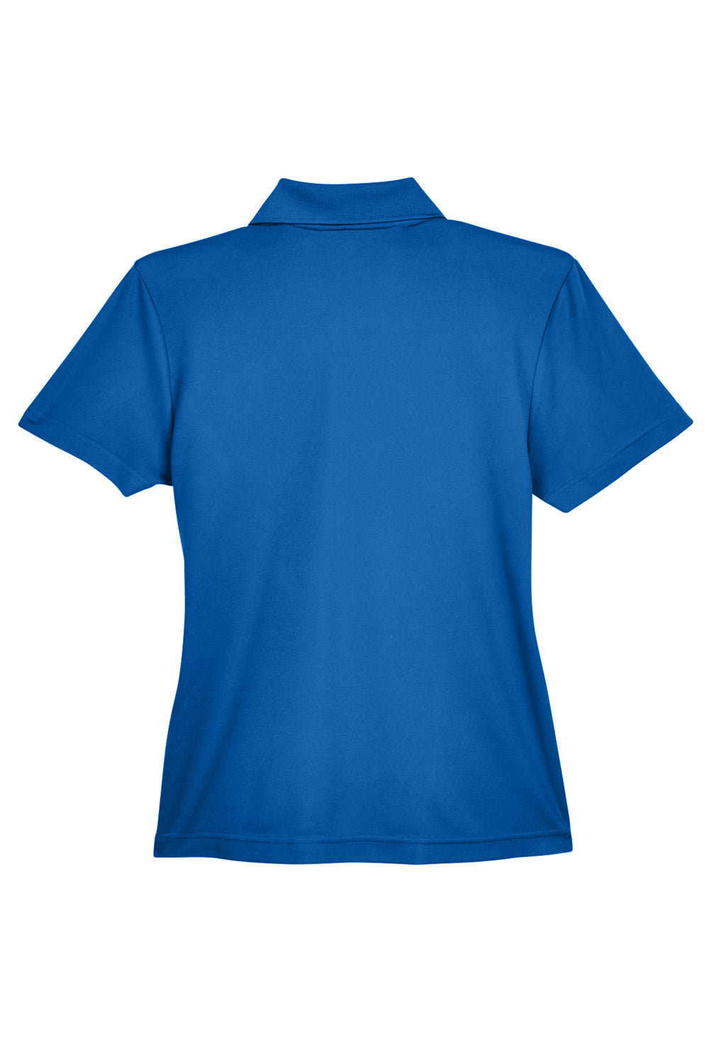 Core 365 78181P Womens Origin Performance Moisture Wicking Short Sleeve Polo Shirt w/ Pocket True Royal Blue Flat Back
