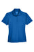 Core 365 78181P Womens Origin Performance Moisture Wicking Short Sleeve Polo Shirt w/ Pocket True Royal Blue Flat Front
