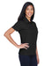 Core 365 78181P Womens Origin Performance Moisture Wicking Short Sleeve Polo Shirt w/ Pocket Black Model 3q