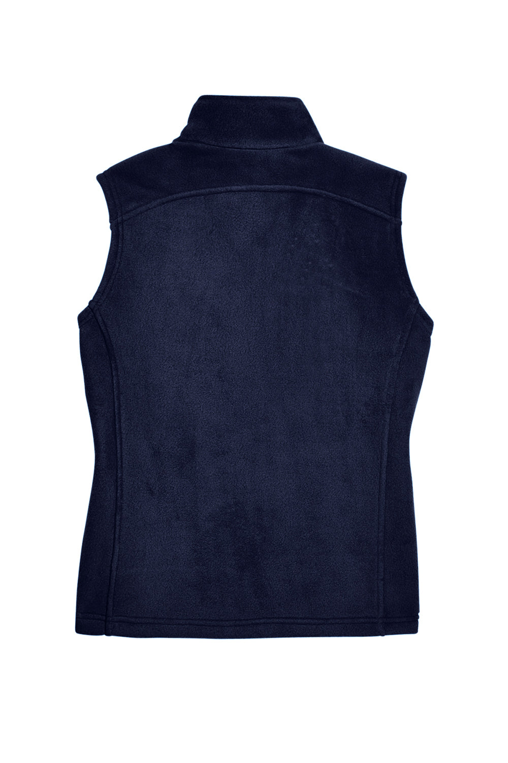 Core 365 78191 Womens Journey Pill Resistant Fleece Full Zip Vest Classic Navy Blue Flat Back