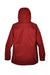 Core 365 78205 Womens Region 3-in-1 Water Resistant Full Zip Hooded Jacket Classic Red Flat Back