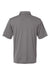 Augusta Sportswear 5017 Mens Vital Moisture Wicking Short Sleeve Polo Shirt Graphite Grey Flat Back