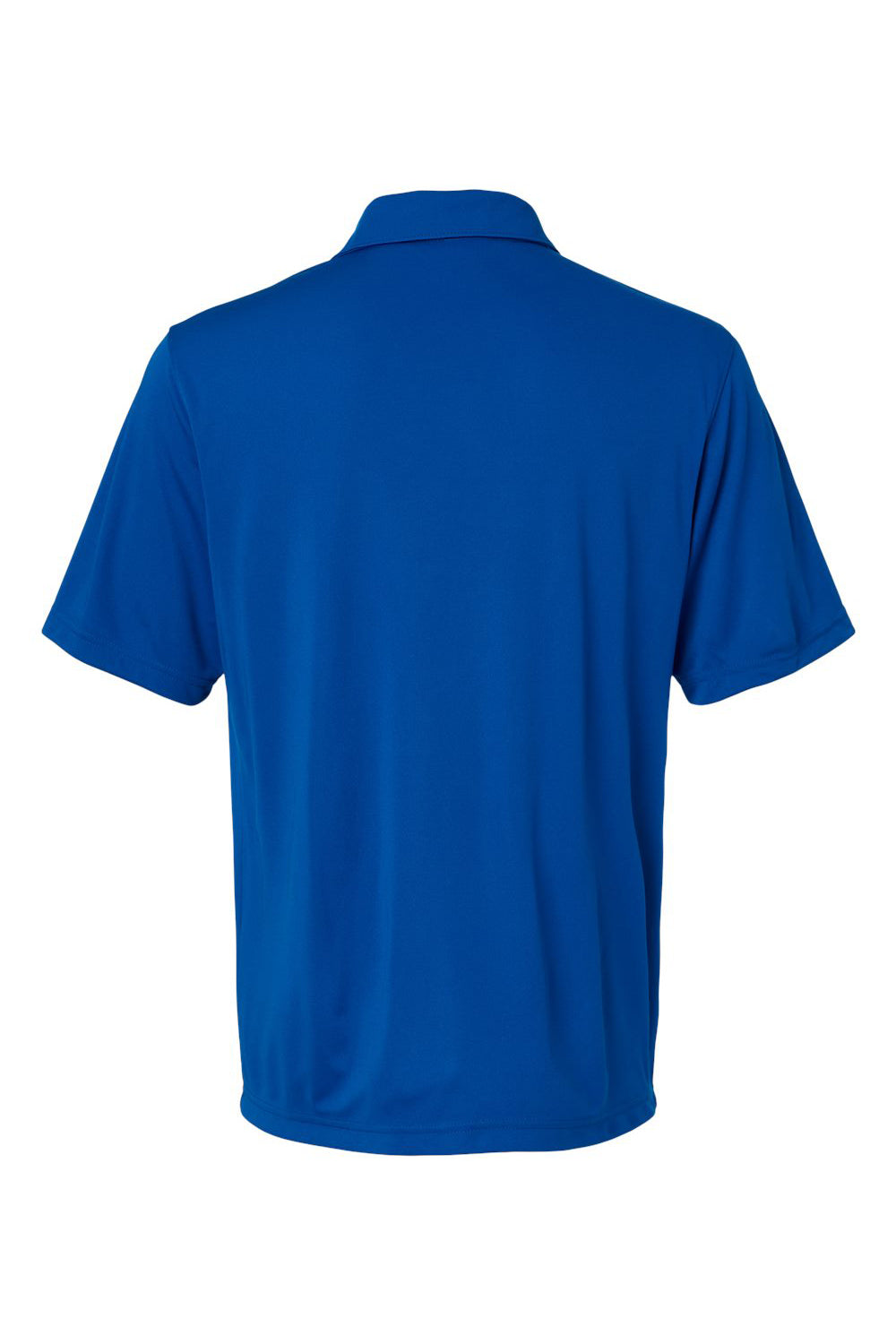 Augusta Sportswear 5017 Mens Vital Moisture Wicking Short Sleeve Polo Shirt Royal Blue Flat Back