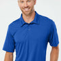 Augusta Sportswear Mens Vital Moisture Wicking Short Sleeve Polo Shirt - Royal Blue - NEW