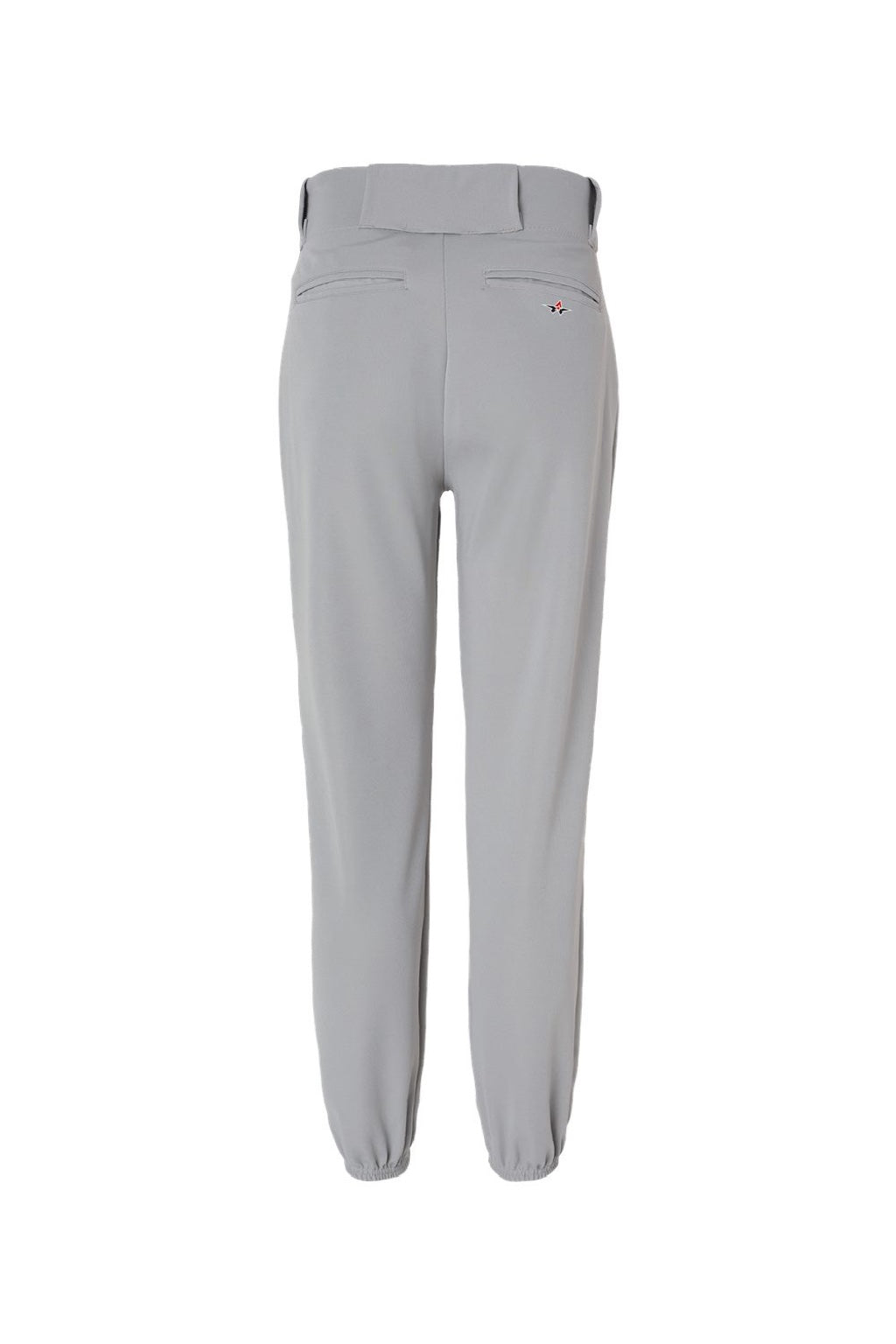 Alleson Athletic 605P Mens Baseball Pants Grey Flat Back