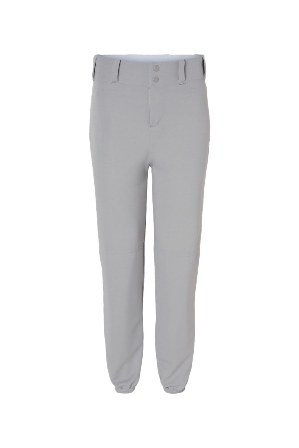 Alleson Athletic 605P Mens Baseball Pants Grey Flat Front