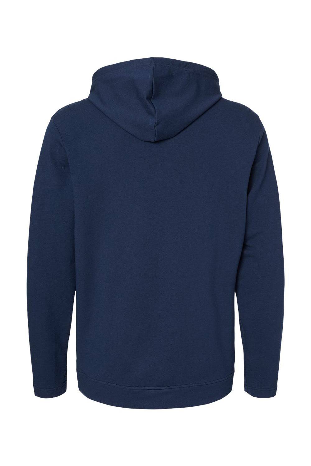 Adidas A450 Mens Hooded Sweatshirt Hoodie Collegiate Navy Blue Flat Back