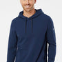 Adidas Mens Hooded Sweatshirt Hoodie - Collegiate Navy Blue - NEW