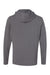 Adidas A450 Mens Hooded Sweatshirt Hoodie Grey Flat Back