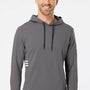 Adidas Mens Hooded Sweatshirt Hoodie - Grey - NEW