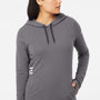 Adidas Womens Hooded Sweatshirt Hoodie - Grey - NEW