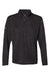 Adidas A475 Mens Moisture Wicking 1/4 Zip Sweatshirt Black Flat Front