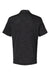 Adidas A402 Mens UPF 50+ Short Sleeve Polo Shirt Black Flat Back