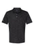 Adidas A402 Mens UPF 50+ Short Sleeve Polo Shirt Black Flat Front