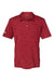 Adidas A402 Mens UPF 50+ Short Sleeve Polo Shirt Collegiate Burgundy Flat Front