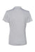 Adidas A403 Womens UPF 50+ Short Sleeve Polo Shirt Mid Grey Flat Back