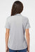 Adidas A403 Womens UPF 50+ Short Sleeve Polo Shirt Mid Grey Melange Model Back