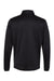 Adidas A401 Mens UPF 50+ 1/4 Zip Sweatshirt Black Flat Back