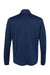 Adidas A401 Mens UPF 50+ 1/4 Zip Sweatshirt Collegiate Navy Blue Flat Back
