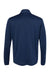 Adidas A401 Mens 1/4 Zip Pullover Collegiate Navy Blue Flat Back