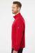 Adidas A401 Mens UPF 50+ 1/4 Zip Sweatshirt Power Red Model Side
