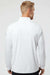 Adidas A401 Mens UPF 50+ 1/4 Zip Sweatshirt White Model Back