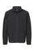 Adidas A267 Mens 3 Stripes Water Resistant Full Zip Jacket Black Flat Front