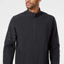Adidas Mens 3 Stripes Water Resistant Full Zip Jacket - Black - NEW