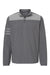 Adidas A267 Mens 3 Stripes Water Resistant Full Zip Jacket Grey Flat Front