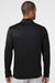 Adidas A295 Mens Performance UPF 50+ 1/4 Zip Sweatshirt Black Model Back