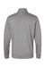 Adidas A295 Mens Performance UPF 50+ 1/4 Zip Sweatshirt w/ Pocket Grey Flat Back