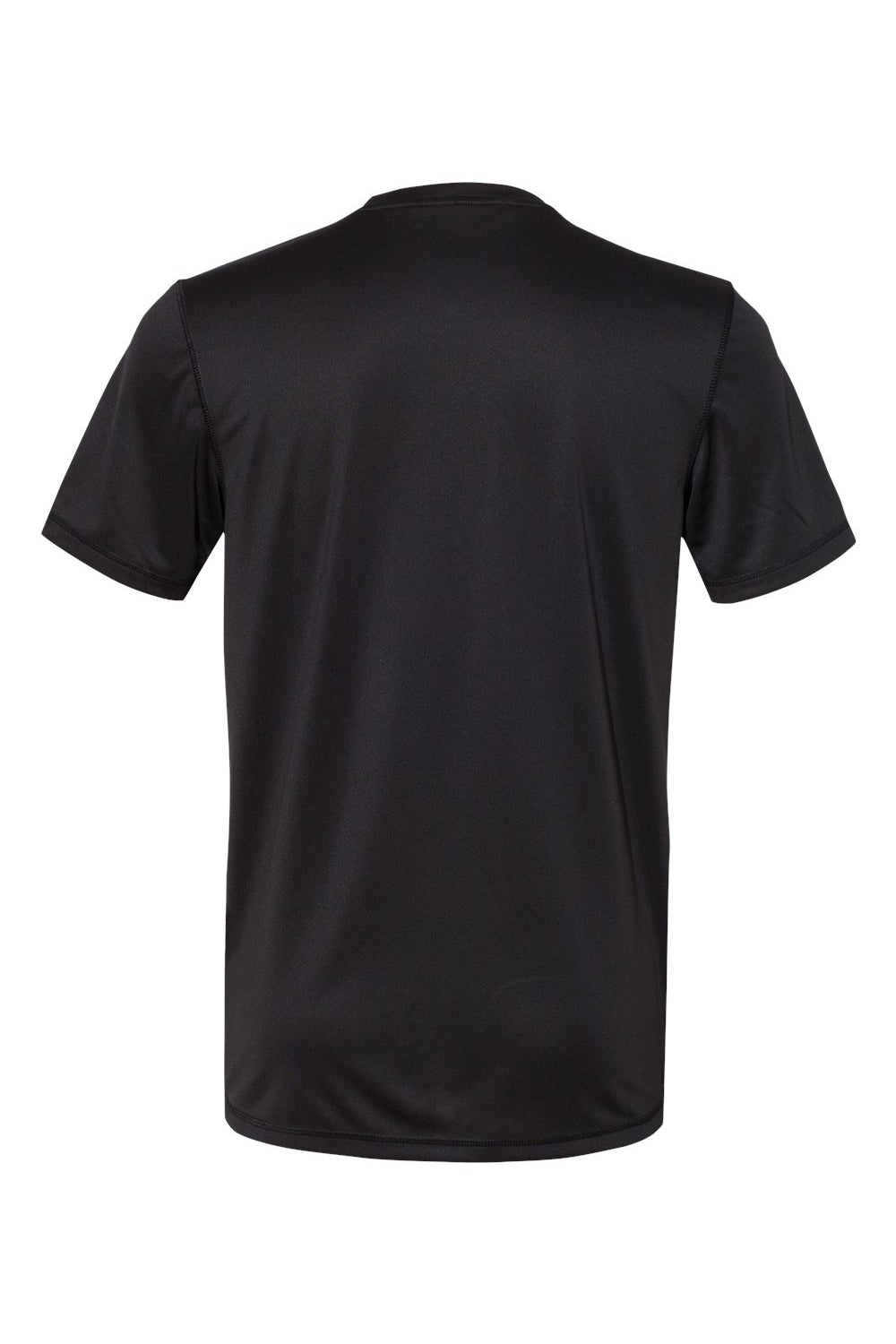 Adidas A376 Mens Short Sleeve Crewneck T-Shirt Black Flat Back