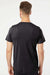 Adidas A376 Mens Short Sleeve Crewneck T-Shirt Black Model Back