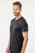 Adidas A376 Mens UPF 50+ Short Sleeve Crewneck T-Shirt Black Model Side