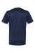 Adidas A376 Mens UPF 50+ Short Sleeve Crewneck T-Shirt Collegiate Navy Blue Flat Back