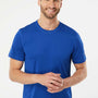 Adidas Mens UPF 50+ Short Sleeve Crewneck T-Shirt - Collegiate Royal Blue - NEW