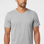 Adidas Mens UPF 50+ Short Sleeve Crewneck T-Shirt - Heather Grey - NEW