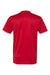 Adidas A376 Mens Short Sleeve Crewneck T-Shirt Power Red Flat Back