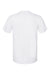 Adidas A376 Mens Short Sleeve Crewneck T-Shirt White Flat Back