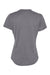Adidas A377 Womens Short Sleeve Crewneck T-Shirt Heather Black Flat Back