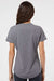 Adidas A377 Womens Short Sleeve Crewneck T-Shirt Heather Black Model Back