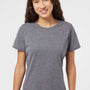 Adidas Womens UPF 50+ Short Sleeve Crewneck T-Shirt - Heather Black - NEW