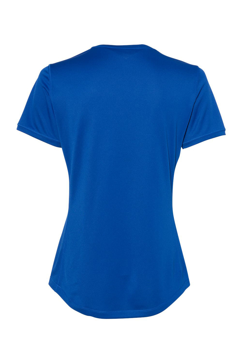 Adidas A377 Womens UPF 50+ Short Sleeve Crewneck T-Shirt Collegiate Royal Blue Flat Back