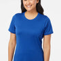Adidas Womens UPF 50+ Short Sleeve Crewneck T-Shirt - Collegiate Royal Blue - NEW