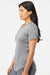 Adidas A377 Womens UPF 50+ Short Sleeve Crewneck T-Shirt Grey Model Side