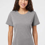 Adidas Womens UPF 50+ Short Sleeve Crewneck T-Shirt - Heather Grey - NEW