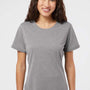 Adidas Womens UPF 50+ Short Sleeve Crewneck T-Shirt - Heather Grey - Closeout