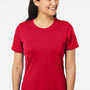 Adidas Womens UPF 50+ Short Sleeve Crewneck T-Shirt - Power Red - NEW